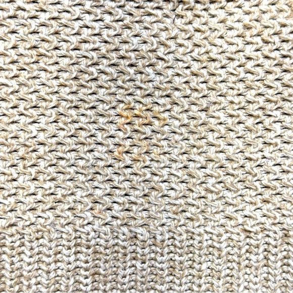 Vintage Eddie Bauer Cotton Fisherman 
Knit Button Collar Sweater - Picture 13 of 13